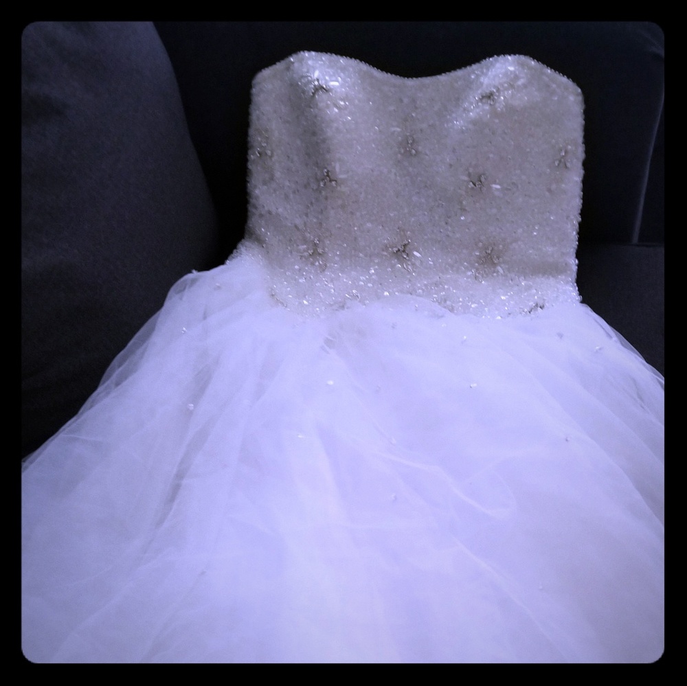 Beautiful wedding gown